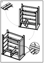 Предварительный просмотр 8 страницы Happybeds Maine 3+2 Drawer Chest Assembly Instructions Manual