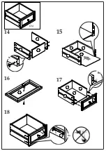 Предварительный просмотр 11 страницы Happybeds Maine 3+2 Drawer Chest Assembly Instructions Manual