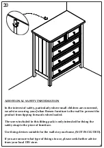 Предварительный просмотр 13 страницы Happybeds Maine 3+2 Drawer Chest Assembly Instructions Manual