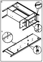 Предварительный просмотр 10 страницы Happybeds Maine 3 Door Wardrobe Assembly Instructions Manual