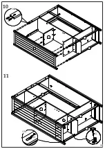 Предварительный просмотр 11 страницы Happybeds Maine 3 Door Wardrobe Assembly Instructions Manual