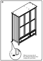 Предварительный просмотр 20 страницы Happybeds Maine 3 Door Wardrobe Assembly Instructions Manual