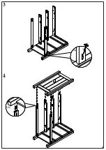 Предварительный просмотр 6 страницы Happybeds Maine 3 Drawer Chest Assembly Instructions Manual