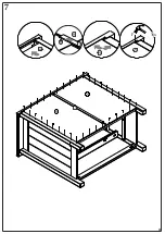 Предварительный просмотр 8 страницы Happybeds Maine 3 Drawer Chest Assembly Instructions Manual