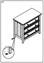 Предварительный просмотр 12 страницы Happybeds Maine 3 Drawer Chest Assembly Instructions Manual