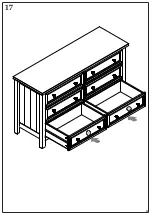 Предварительный просмотр 16 страницы Happybeds Maine 6 Drawer Chest Assembly Instructions Manual