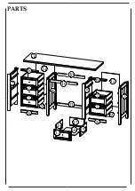 Предварительный просмотр 4 страницы Happybeds Maine Dressing Table Assembly Instructions Manual