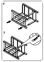 Предварительный просмотр 8 страницы Happybeds Maine Dressing Table Assembly Instructions Manual