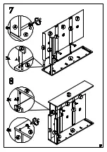 Предварительный просмотр 8 страницы Happybeds Manhattan Shoe Cabinet Assembly Instructions Manual