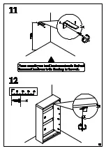 Предварительный просмотр 10 страницы Happybeds Manhattan Shoe Cabinet Assembly Instructions Manual