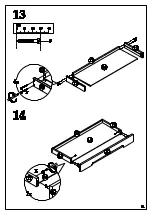 Предварительный просмотр 11 страницы Happybeds Manhattan Shoe Cabinet Assembly Instructions Manual