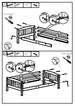 Предварительный просмотр 9 страницы Happybeds Max Bunk Bed Assembly Instructions Manual