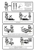 Предварительный просмотр 2 страницы Happybeds MAX L-Shape Midsleeper Assembly Instructions Manual