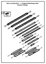 Предварительный просмотр 5 страницы Happybeds MAX L-Shape Midsleeper Assembly Instructions Manual