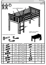 Предварительный просмотр 2 страницы Happybeds Milo Mid Sleeper Assembly Instructions Manual