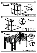 Предварительный просмотр 10 страницы Happybeds Milo Mid Sleeper Assembly Instructions Manual