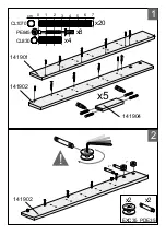 Предварительный просмотр 3 страницы Happybeds Mont Blanc Wooden High Sleeper Assembly Instructions Manual