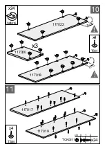 Предварительный просмотр 9 страницы Happybeds Mont Blanc Wooden High Sleeper Assembly Instructions Manual