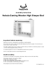 Предварительный просмотр 1 страницы Happybeds Nebula Assembly Instructions Manual