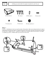 Предварительный просмотр 4 страницы Happybeds NOVELLO Fabric 3 Seater Sofa Assembly Instructions