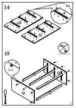 Предварительный просмотр 17 страницы Happybeds Painted Sleepstation Assembly Instructions Manual