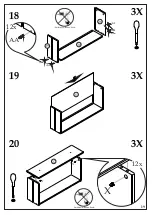 Предварительный просмотр 19 страницы Happybeds Painted Sleepstation Assembly Instructions Manual