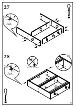 Предварительный просмотр 23 страницы Happybeds Painted Sleepstation Assembly Instructions Manual