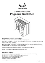 Предварительный просмотр 1 страницы Happybeds Pegasus Assembly Instructions Manual