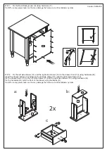 Предварительный просмотр 7 страницы Happybeds Pembroke 2 Drawer Bedside Table Assembly Instructions Manual