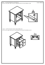 Предварительный просмотр 8 страницы Happybeds Pembroke 2 Drawer Bedside Table Assembly Instructions Manual