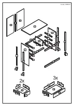 Предварительный просмотр 3 страницы Happybeds Pembroke 3+2 Drawer Chest Assembly Instructions Manual