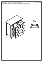 Предварительный просмотр 11 страницы Happybeds Pembroke 3+2 Drawer Chest Assembly Instructions Manual