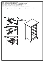 Предварительный просмотр 8 страницы Happybeds Pembroke 4 Drawer Chest Assembly Instructions Manual