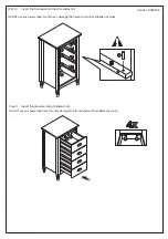 Предварительный просмотр 9 страницы Happybeds Pembroke 4 Drawer Chest Assembly Instructions Manual