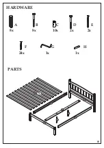 Предварительный просмотр 3 страницы Happybeds Pickwick Wooden Bed Assembly Instructions Manual