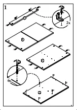 Предварительный просмотр 5 страницы Happybeds Pluto Bookcase Assembly Instructions Manual