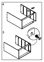 Предварительный просмотр 7 страницы Happybeds Pluto Chest of Drawers Assembly Instructions Manual