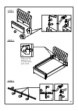 Предварительный просмотр 5 страницы Happybeds Ravello Sleigh Bed Assembly Instructions Manual