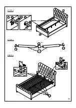 Предварительный просмотр 6 страницы Happybeds Ravello Sleigh Bed Assembly Instructions Manual