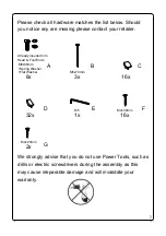 Preview for 3 page of Happybeds Sanderson 5FT Velvet Fabric Bed Assembly Instructions Manual