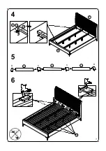 Предварительный просмотр 7 страницы Happybeds Sanderson 6FT Velvet Fabric Bed Assembly Instructions Manual