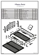 Предварительный просмотр 6 страницы Happybeds Sandy Ottoman Bed Assembly Instructions Manual