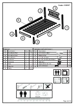 Предварительный просмотр 2 страницы Happybeds Santos Bed Assembly Instructions Manual