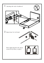 Предварительный просмотр 5 страницы Happybeds Shoreditch Bed Assembly Instructions Manual