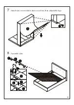 Предварительный просмотр 8 страницы Happybeds Shoreditch Bed Assembly Instructions Manual