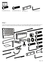 Предварительный просмотр 4 страницы Happybeds Sienna Ottoman Storage Bed 4ft Assembly Instructions Manual