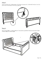 Предварительный просмотр 5 страницы Happybeds Sienna Ottoman Storage Bed 4ft Assembly Instructions Manual