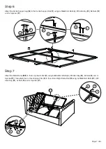 Предварительный просмотр 7 страницы Happybeds Sienna Ottoman Storage Bed 4ft Assembly Instructions Manual