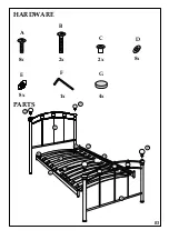 Preview for 3 page of Happybeds Sophie Metal Bed Assembly Instructions Manual