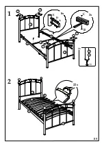 Preview for 5 page of Happybeds Sophie Metal Bed Assembly Instructions Manual